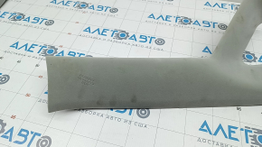 Front pillar trim upper right Toyota Prius V 12-17 gray, for dry cleaning