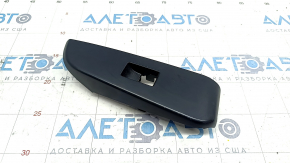 Rear right window lifter control trim Toyota Highlander 14-19 black, scratches