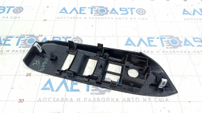 Front left window lift control trim Toyota Highlander 14-19 black