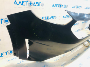 Front bumper bare Kia Niro 17-19 HEV, PHEV without parking sensors pressed, crack