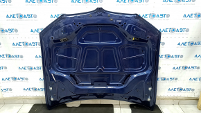 Hood bare BMW X3 G01 X4 G02 18- aluminum, blue C1M