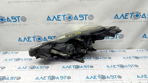 Headlight front right Toyota Prius V 15-17 bare, rest, halogen, sand, broken crepe