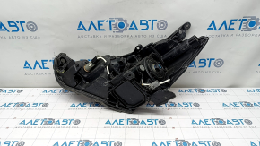 Headlight front right Toyota Prius V 15-17 bare, rest, halogen, sand, broken crepe