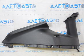 Upper left rear pillar trim Tesla Model Y 20 - black, scratches