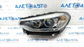 Headlight front left complete BMW X3 G01 X4 G02 18-21 halogen+LED