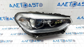 Front right headlight complete BMW X3 G01 X4 G02 18-21 halogen+LED