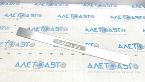 Outer door sill trim front left Lexus GS300 GS350 GS430 GS450h 06-11 chrome, for polishing