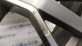 Wheel disk R22 Audi Q7 16- light curb, corrosion, made