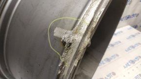 Wheel disk R22 Audi Q7 16- light curb, corrosion, made