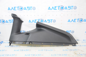 Tesla Model Y 20 Upper Right Rear Pillar Trim - Black, Scratched