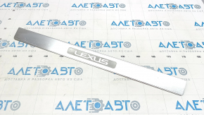 Outer door sill trim front right Lexus GS300 GS350 GS430 GS450h 06-11 chrome, for polishing