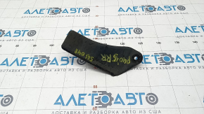 Rear right threshold mudguard Toyota Prius V 12-17 worn
