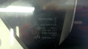 Fixed window glass front left Toyota Prius V 12-17