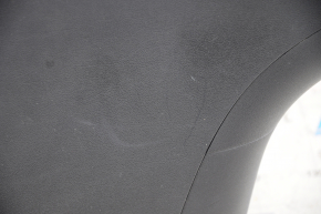 Console center armrest and cup holders Tesla Model Y 20- leather black, type 2, scratches, broken latch
