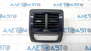Air duct deflector center console BMW X3 G01 18-21 black gloss, scratches, missing fragment