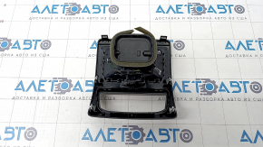 Air duct deflector center console BMW X3 G01 18-21 black gloss, scratches, missing fragment