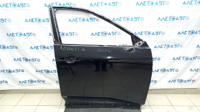 Door bare front right Nissan Rogue 21-23 black KH3