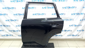 Bare rear left door Nissan Rogue 21-23 S, SV, black KH3, scratches