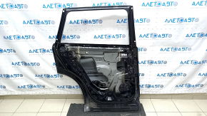 Bare rear left door Nissan Rogue 21-23 S, SV, black KH3, scratches
