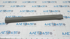 Door sill trim front left inner Toyota Prius V 15-17 gray, scratches