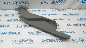Door sill trim rear right inner Toyota Prius V 15-17 gray, scratches