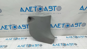 Front pillar trim lower right Toyota Prius V 15-17 gray