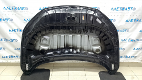 Hood bare Nissan Rogue 21-23 black KH3, aluminum, scratches, sand