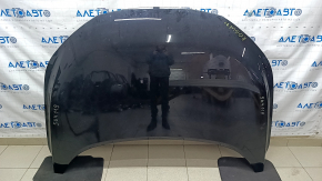 Hood bare Nissan Rogue 21-23 black KH3, aluminum, scratches, sand