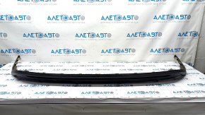 Rear bumper lip Toyota Prius V 15-17 rest, black, scratches, pressed