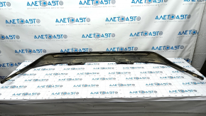 Rear bumper lip Toyota Prius V 15-17 rest, black, scratches, pressed