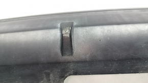 Rear bumper lip Toyota Prius V 15-17 rest, black, scratches, pressed