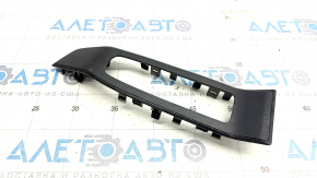 Front Left Window Regulator Trim Nissan Rogue 21-23 JP built, Black