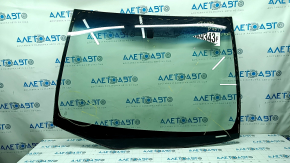 Windshield Toyota Prius V 12-17 SOLAR TINT, sand, air on the edge