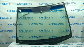 Windshield Toyota Prius V 12-17 SOLAR TINT, sand, air on the edge