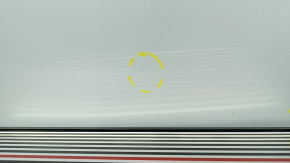 Hood bare Toyota Prius V 12-17 aluminum, white 070, bumps, paint chips