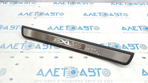 Door sill trim rear left outer Lexus GX470 03-09 chrome, bumps, scratches