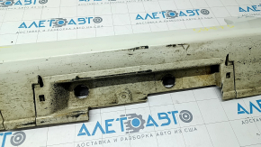Right threshold Toyota Prius V 12-17 white, scratches, broken fastener