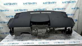 Dashboard front panel with AIRBAG Toyota Prius V 12-17 black+gray, scratches
