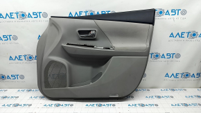 Door trim card front right Toyota Prius V 12-17 gray cloth, scratches, for dry cleaning