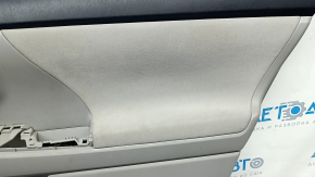 Door trim card rear right Toyota Prius V 12-17 gray cloth, scratches, for dry cleaning