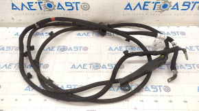 Battery cable through the entire body of the Alfa Romeo Giulia 17-