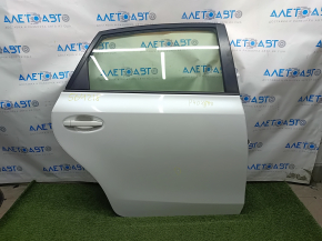 Door assembly rear right Toyota Prius V 12-17 white 070, butt
