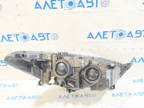 Headlight front left bare Ford Fusion mk5 13-16 Halogen H7+H15 White insert, mechanical corrector