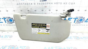 Left visor Nissan Rogue 21-23 gray, without hook, for cleaning