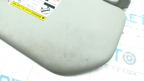Left visor Nissan Rogue 21-23 gray, without hook, for cleaning