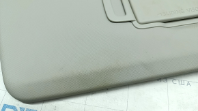 Right visor Nissan Rogue 21-23 gray, without hook, for cleaning