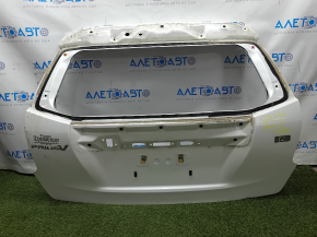 Naked trunk door Toyota Prius V 12-17 white 070, butt, deformed lock mount