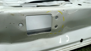 Naked trunk door Toyota Prius V 12-17 white 070, butt, deformed lock mount