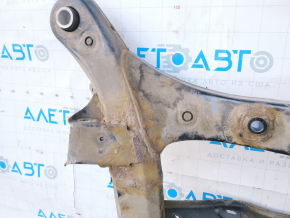 Toyota Highlander 14-19 rear subframe rusty, gearbox silent block cracked