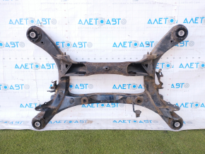 Toyota Highlander 14-19 rear subframe rusty, gearbox silent block cracked